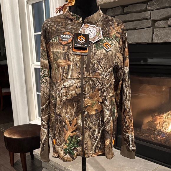 Realtree Edge Savanna Aero CrosshairCarbon Alloy Full Zipzeoliteearly season